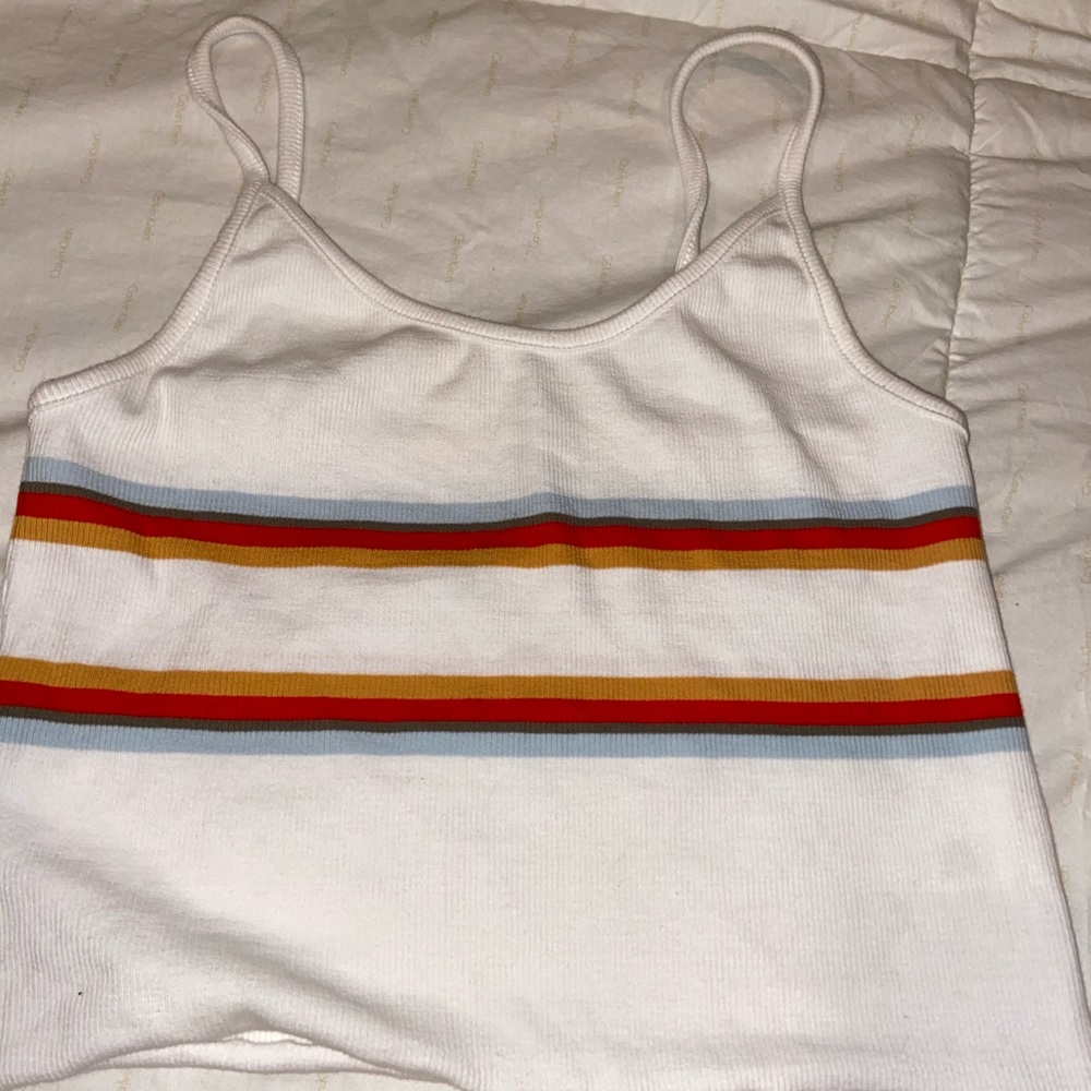pacsun cropped tank